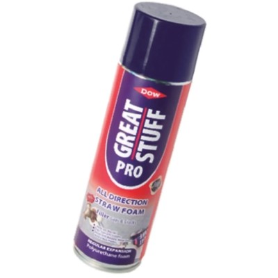 Dow Corning Yellow Putty Expanding Polyurethane Foam 500 ml Aerosol 500ML FOAM 360