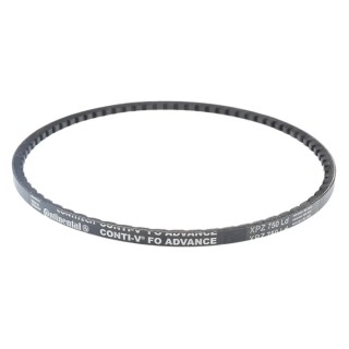Contitech Drive Belt Narrow Belt Polyester Cord Polychloroprene Belt Material, 9.7mm Width, 8mm Height, Outside XPZ 750