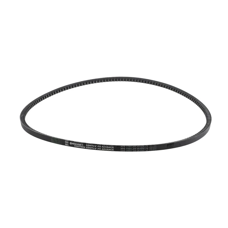 Contitech Narrow Drive Belt, Belt Section XPB, Polychloroprene, 16.3 mm Width, 1722 mm Outside Length, 1640 mm XPB 1700