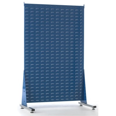 RS PRO Polypropylene Louvre Panel Storage Unit, Blue, 1500 mm Height x 1000 mm Width x 500 mm Depth, Load Capacity 424-5588