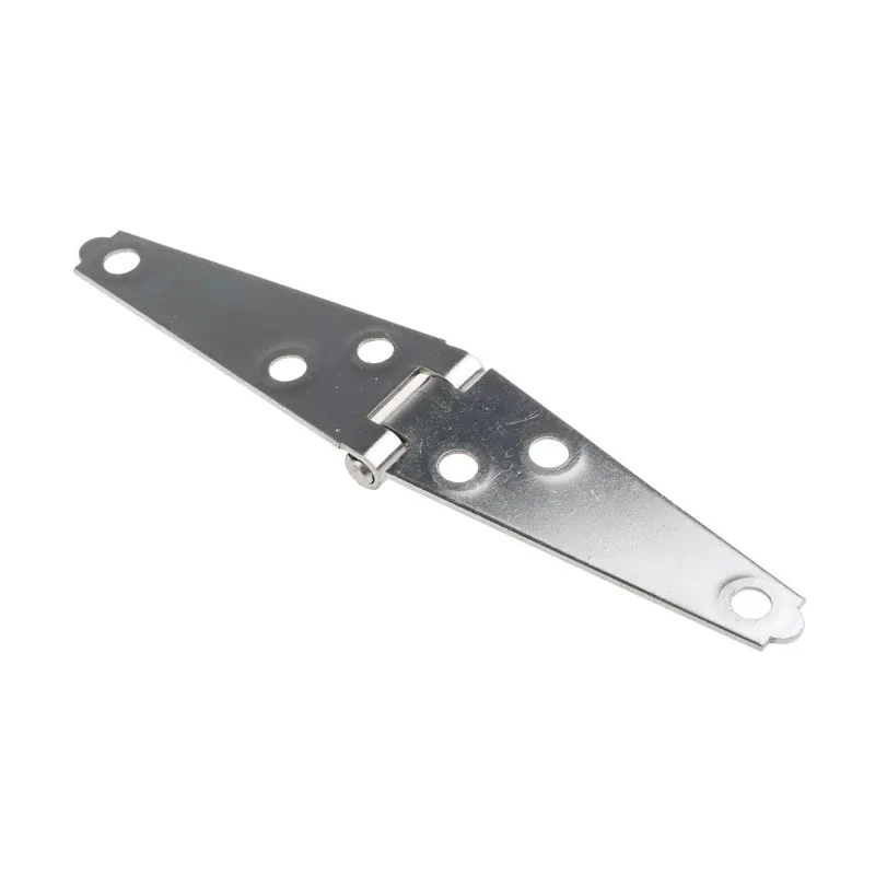 RS Pro Stainless Steel Strap Hinge with a Fixed Pin, 145 mm x 29 mm x 1.5 mm 434-9618