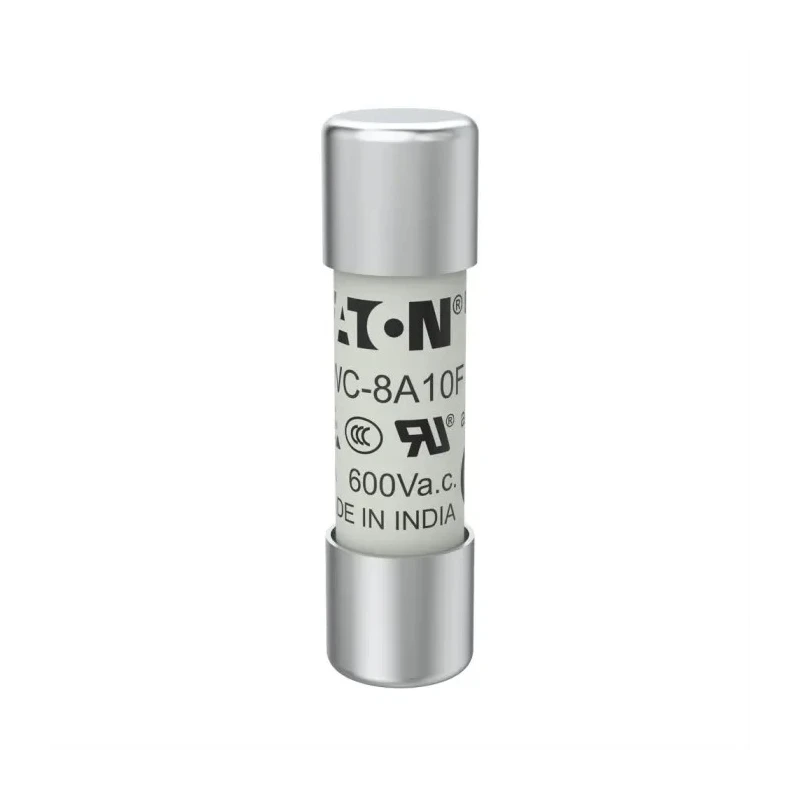 Eaton Fast Acting Ceramic Cartridge Fuse 8A 600V AC 10 x 38 mm FWC-8A10F