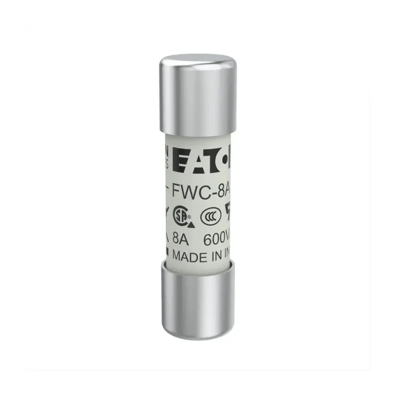 Eaton Fast Acting Ceramic Cartridge Fuse 8A 600V AC 10 x 38 mm FWC-8A10F
