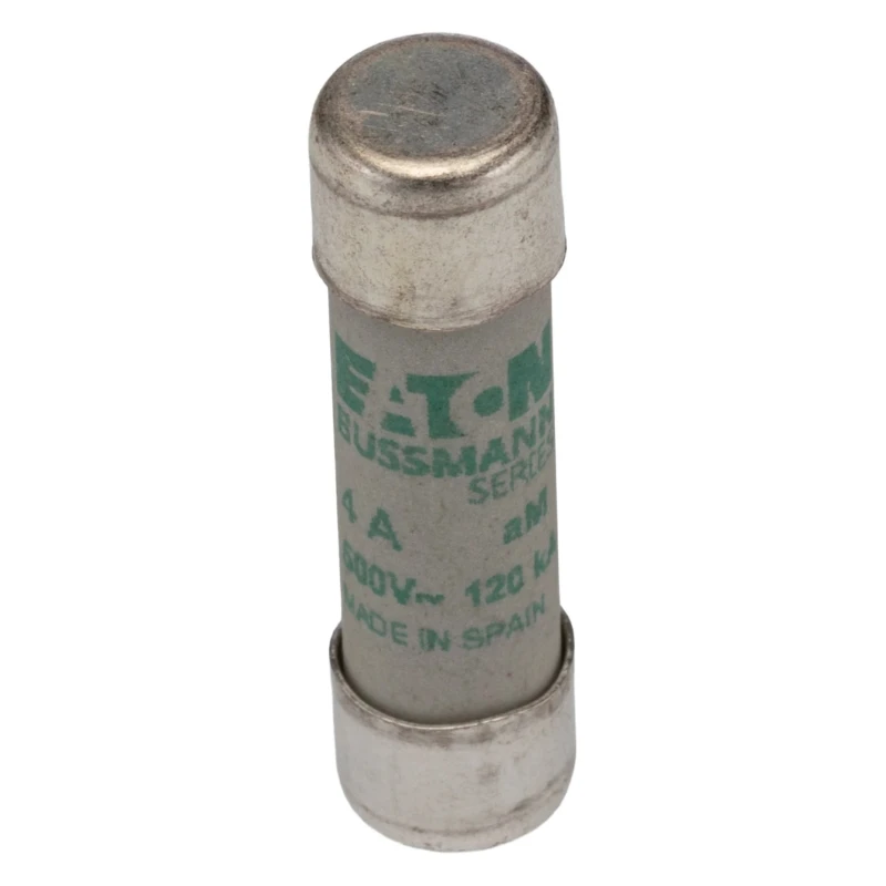Eaton 4A Ceramic Cartridge Fuse 10 x 38 mm, 500V AC, Compact Design C10M4