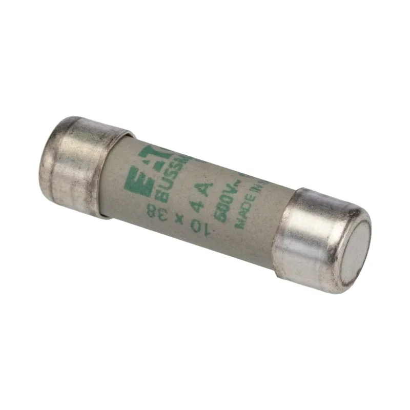 Eaton 4A Ceramic Cartridge Fuse 10 x 38 mm, 500V AC, Compact Design C10M4