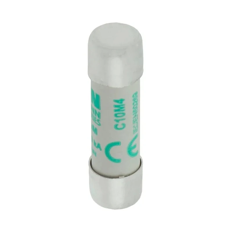 Eaton 4A Ceramic Cartridge Fuse 10 x 38 mm, 500V AC, Compact Design C10M4