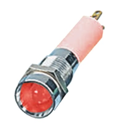 CML Innovative Technologies Red LED Panel Mount Indicator 8 mm M8 Termination IP67 12V 190502Z3