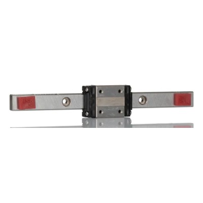 NSK Stainless Steel Compact Series Linear Guide with Pre-Fitted Carriage, Rail Length 95mm, Rail Width LH080095ANK1K99PN1