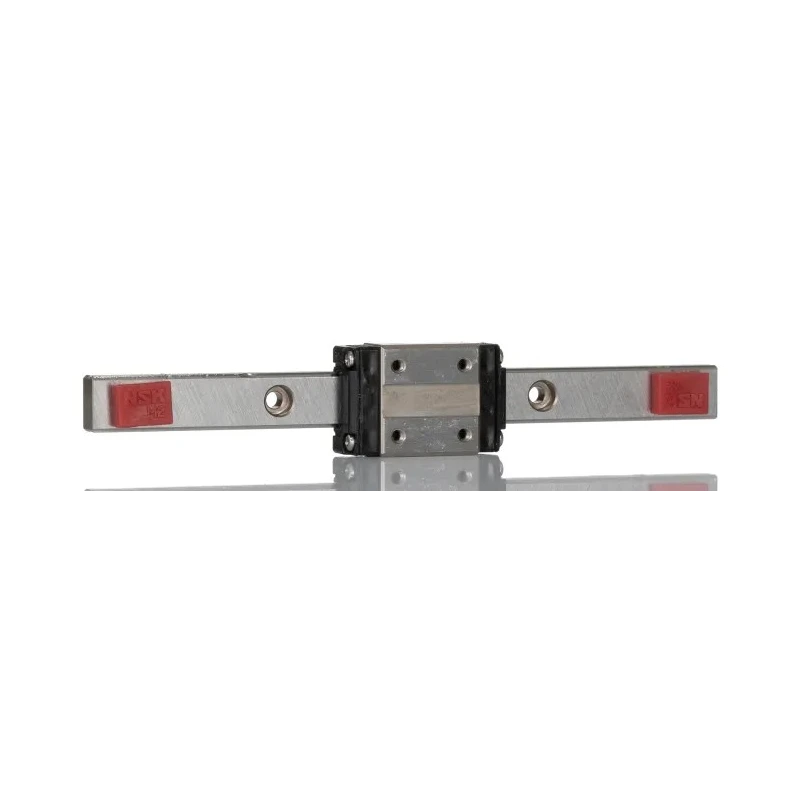NSK Stainless Steel Compact Series Linear Guide with Pre-Fitted Carriage, Rail Length 95mm, Rail Width LH080095ANK1K99PN1