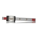 NSK Stainless Steel Compact Series Linear Guide with Pre-Fitted Carriage, Rail Length 95mm, Rail Width LH080095ANK1K99PN1