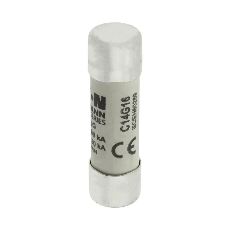 Eaton 16A Ceramic Cartridge Fuse 14 x 51 mm 690V AC Ceramic Body C14G16