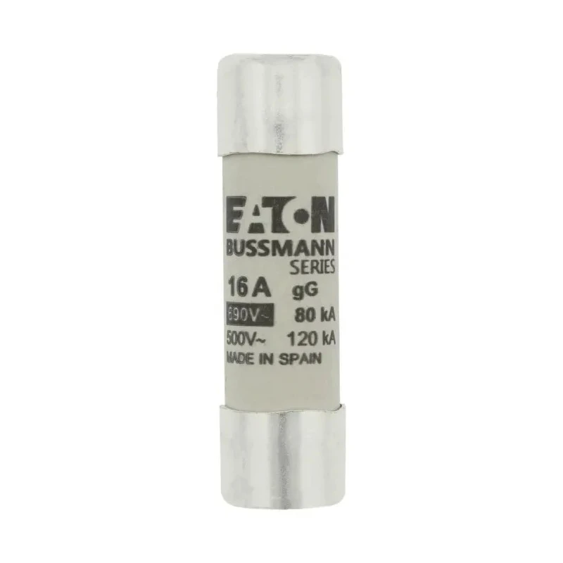 Eaton 16A Ceramic Cartridge Fuse 14 x 51 mm 690V AC Ceramic Body C14G16