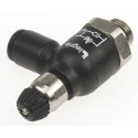 Legris 7061 Series Flow Controller Flow Regulator Tube Inlet 06 Threaded Outlet 1/8 in G Polymer CE REACH 10 bar 7061 06 10