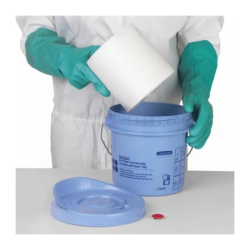 WYPALL Wettask™ Power Clean™ (7762) Dry Industrial Wipes Roll, 317 x 304 mm, 90 Sheets per Pack