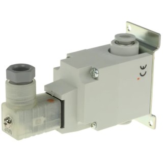 SMC Pneumatic Solenoid Valve Pilot/Spring Rc, G, NPT VQ20 Series 24V DC 0.6 MPa 