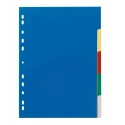 Durable Assorted A4 File Divider 6730-27, Assorted Colours, 1 Per Pack, Germany 6730-27