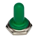 APEM Toggle Switch Boot for use with Bushings, Silicone Material, Green Color, IP65 Protection U1565-3