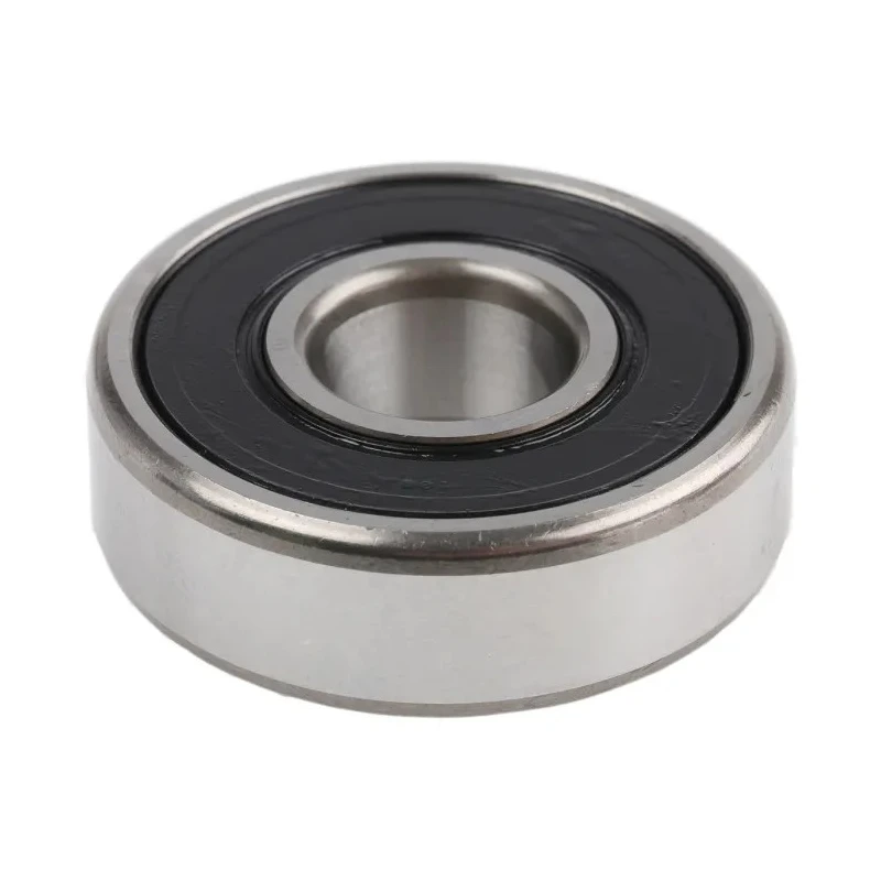 SKF Single Row Deep Groove Ball Bearing , 15 mm ID, 42 mm OD, 13 mm Width, Sealed, Steel Balls, Sheet Metal Cage 6302-2RSH