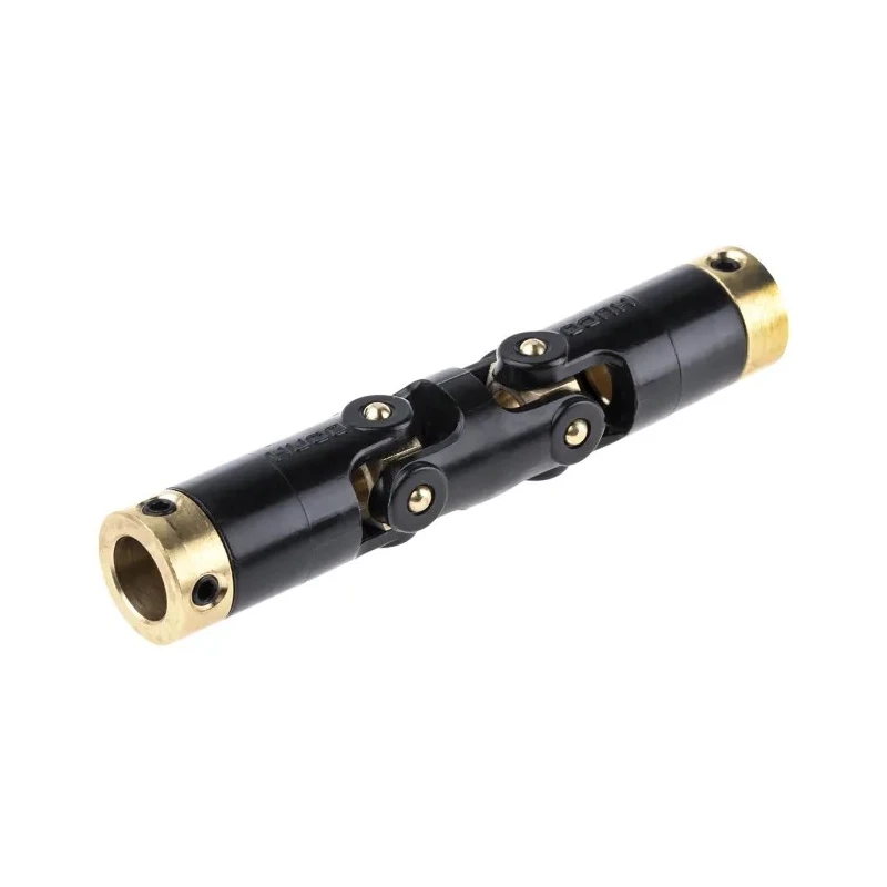 Huco Universal Joint, 2 Joints, Plain Type, 89.8mm Length, Brass Material, 111.16.3232