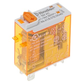 Finder Power Relay 12V AC Coil Voltage 25A Switching Current SPDT 46.61.8.012.0040