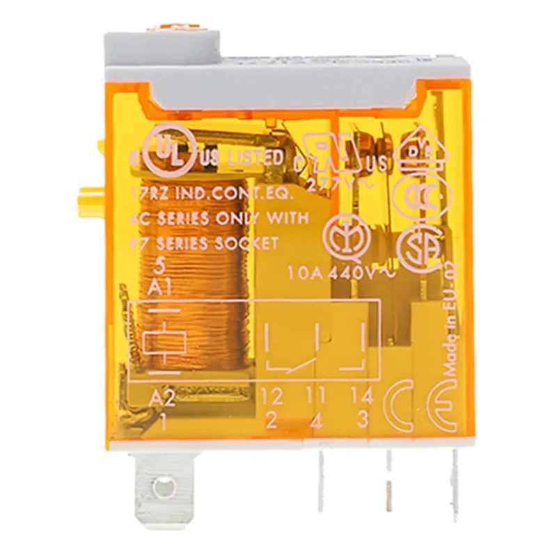Finder Power Relay 12V AC Coil Voltage 25A Switching Current SPDT 46.61.8.012.0040