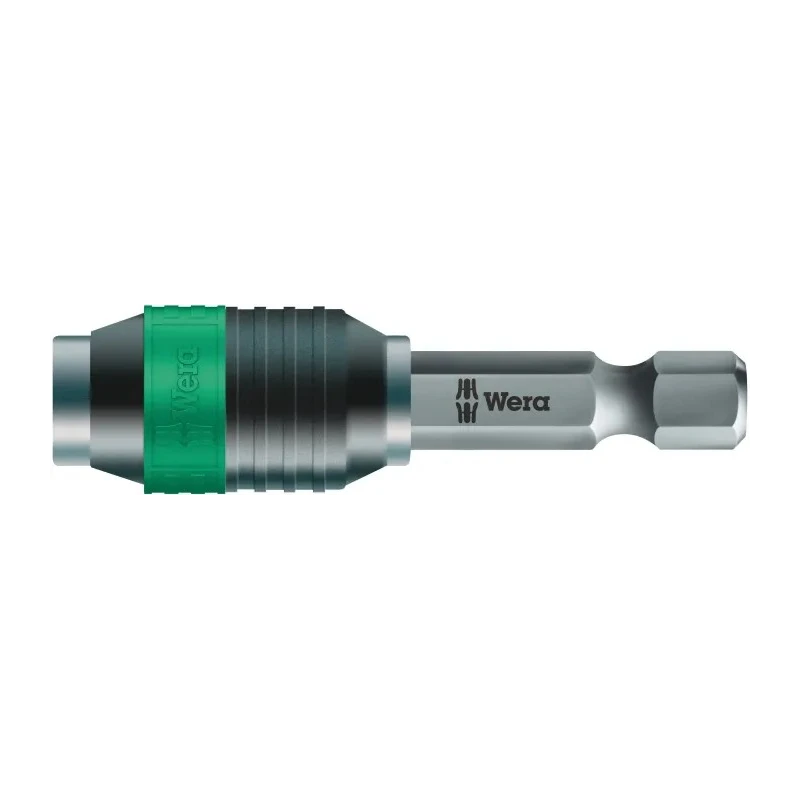 Wera 1/4 in Hex Hex Bit Holder, 50mm Overall Length, Rapidaptor Technology 05052500001