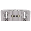 Weidmüller WFF Series 1-Level Stud Terminal Brown, 1kV, 520A Current, Bolt Termination, ATEX Certified 1028700000