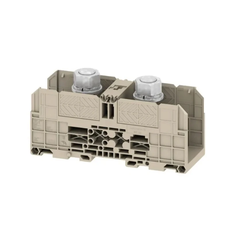 Weidmüller WFF Series 1-Level Stud Terminal Brown, 1kV, 520A Current, Bolt Termination, ATEX Certified 1028700000