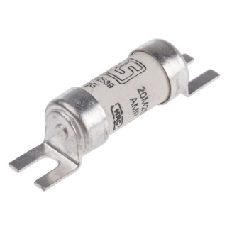 RS PRO 25A British Standard Fuse A1 550V AC High Rupture Capacity 44.5 mm Fixing Centres 521-2539