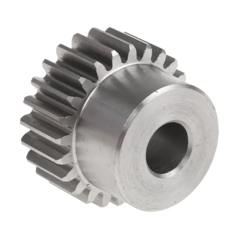 RS PRO Stainless Steel 24 Teeth Spur Gear 1 Module 8mm Bore 24mm Pitch Diameter 20mm Hub Diameter 521-6749