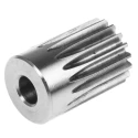 RS PRO Stainless Steel 18 Teeth Spur Gear, 1 Module, 8mm Bore, 18 mm Pitch Diameter, 20 mm Hub Diameter 521-6727