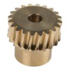 NEUTRAL Bronze 1 Module Worm Wheel Gear 20 Tooth 16 mm Hub Diameter 20.16 mm Pitch Diameter 20 mm Face 521-6913