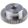 RS PRO Stainless Steel 50 Teeth Spur Gear, 1 Module, 10mm Bore, 50 mm Pitch Diameter, 35 mm Hub Diameter 521-6783
