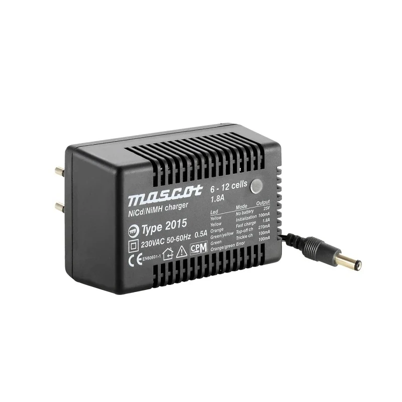 Mascot Battery Pack Charger 12.8V, 41V, NiCd, NiMH 3.5A 45W EU Plug CPMM Series 2015000046