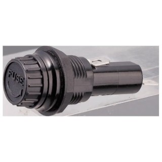 Sato Parts 10A Panel Mount Fuse Holder 250V AC F-120-B