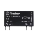 Finder 34 Series Solid State Relay 6 A Load PCB Mount 24 V dc Load 12V Control 34.81.7.005.9024