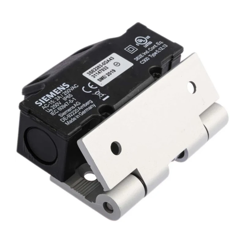 Siemens 3SE2 Safety Hinge Switch Plastic Housing Screw Terminal M20 x 1.5 Cable Entry IP65 3SE2283-0GA43