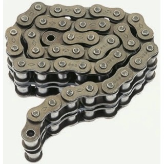 Witra 10B-2 Roller Chain 5 m Length 36.2 mm Pin, 14.7 mm Plate Height, 10.16 mm Roller Diameter CW10B ISO 606 DIN 8187