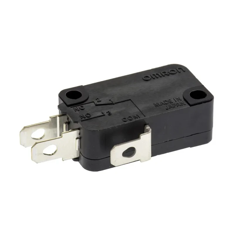 Omron Miniature Pin Plunger Micro Switch, Solder Terminal, 5A Contact, 30V DC, SPDT, IP40 VX-5-1A2