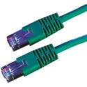 Roline Cat6 Shielded Screened Ethernet Cable 8 Core, Green PVC Jacket, 10 m Length Cat6