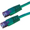 Roline Cat6 Shielded Screened Ethernet Cable 8 Core, Green PVC Jacket, 10 m Length Cat6