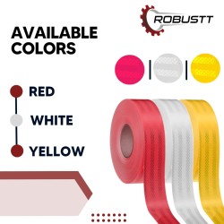 Buy Robustt PET Reflective Tape 42mx50mm White at lowest price