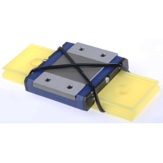 NSK Linear Guide Carriage 7600 N Dynamic Load, Carriage Length 56.6mm, Width 60mm, Acceptable Rail Width 15mm, Model PAE15ARS