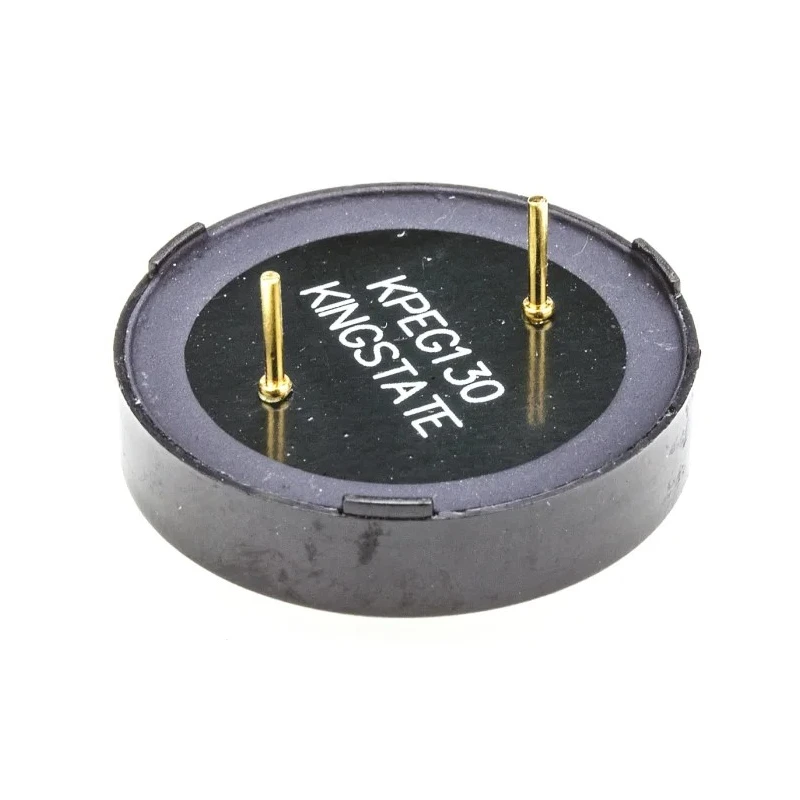 RS Pro 90 dB Through Hole Continuous External 7.5 mm Piezo Buzzer Component 30V AC Max 6221332P