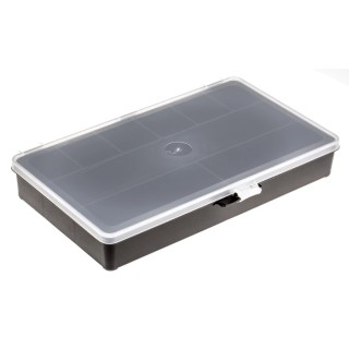 Raaco 9 Cell Black Polypropylene Compartment Box 41 mm x 271 mm x 173 mm 132442