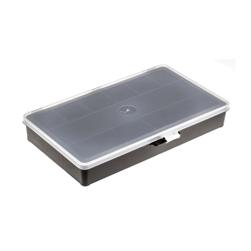 Raaco 9 Cell Black Polypropylene Compartment Box 41 mm x 271 mm x 173 mm 132442