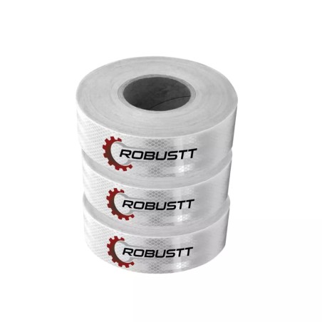 Buy Robustt PET Reflective Tape 42mx50mm White at lowest price