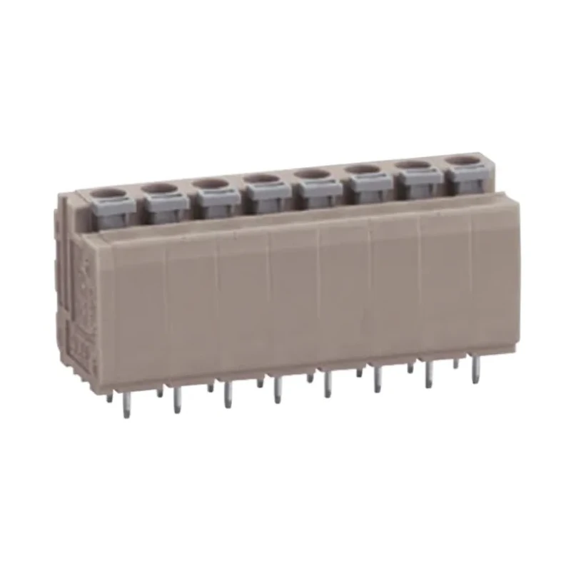 Sato Parts PCB Terminal Block 10-Contact 5 mm Pitch 1 Row 10A 250V Nylon Housing ML-800-S1V-10P