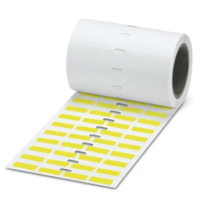 Phoenix Contact Panel Marker Roll, Polyester Material, 2 mm Length, 8 mm Width, Yellow Colour 0816799