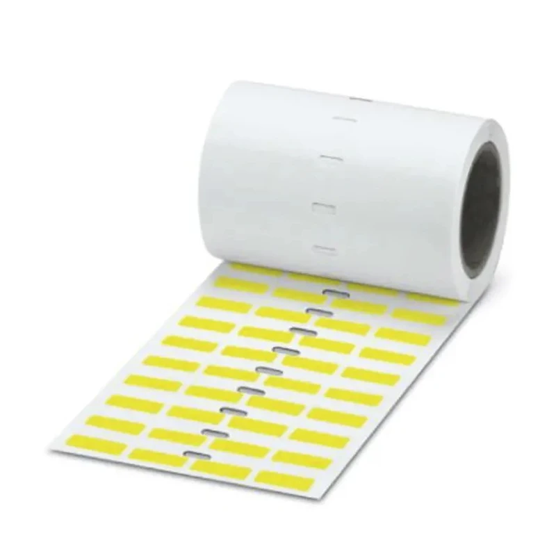 Phoenix Contact Panel Marker Roll, Polyester Material, 2 mm Length, 8 mm Width, Yellow Colour 0816799